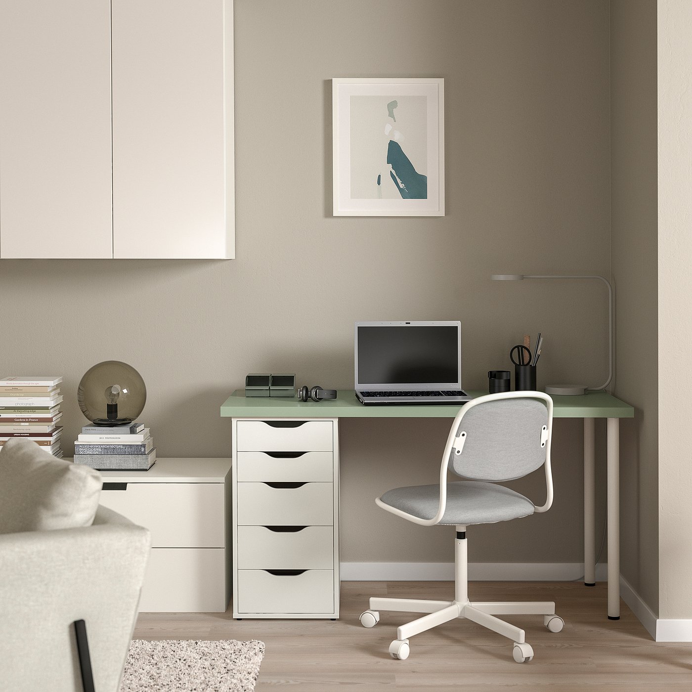 LAGKAPTEN table top light green - IKEA