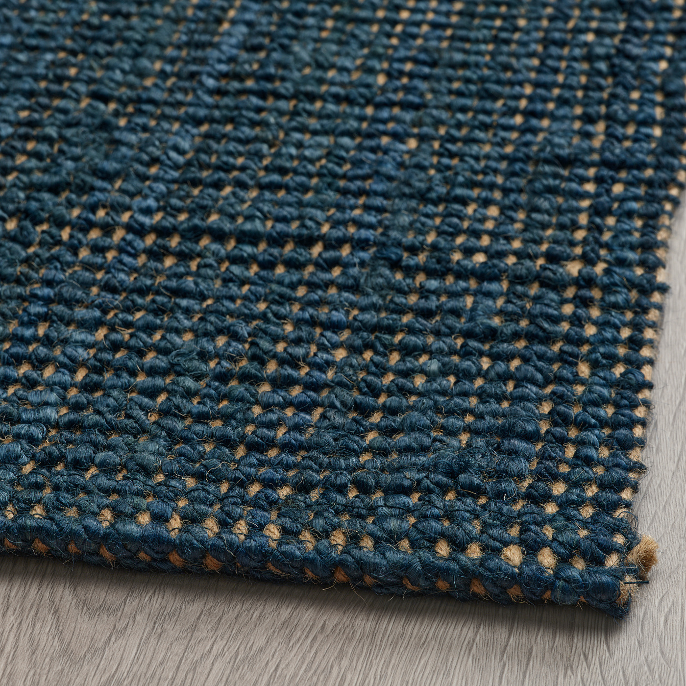 LANDBANA rug, flatwoven dark blue - IKEA