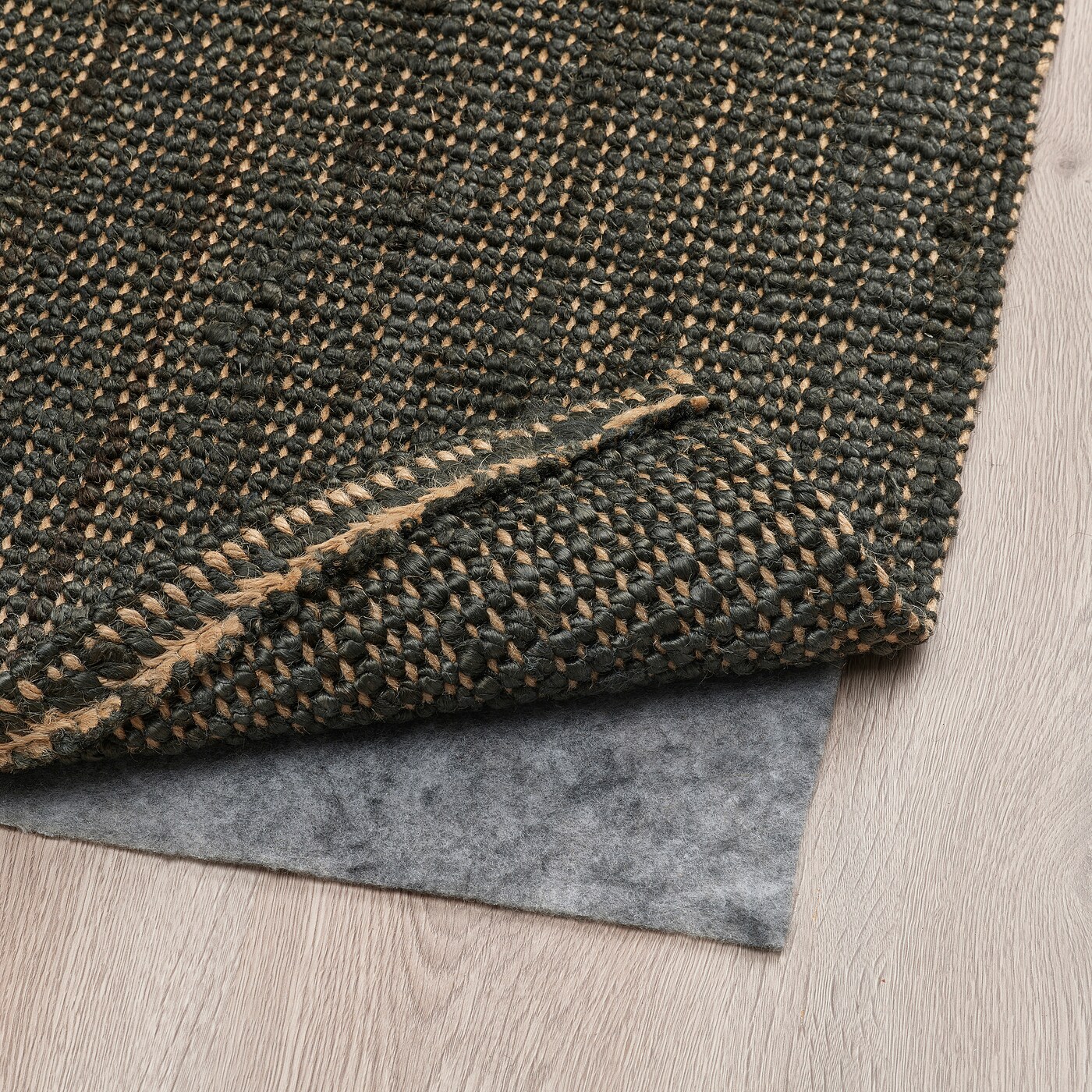 エデン　リライアンス　ラババン LANDBANA rug, flatwoven dark green - IKEA
