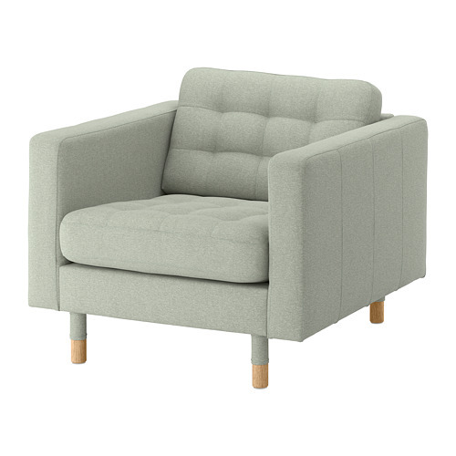 VISKABACKA armchair Vissle dark green - IKEA