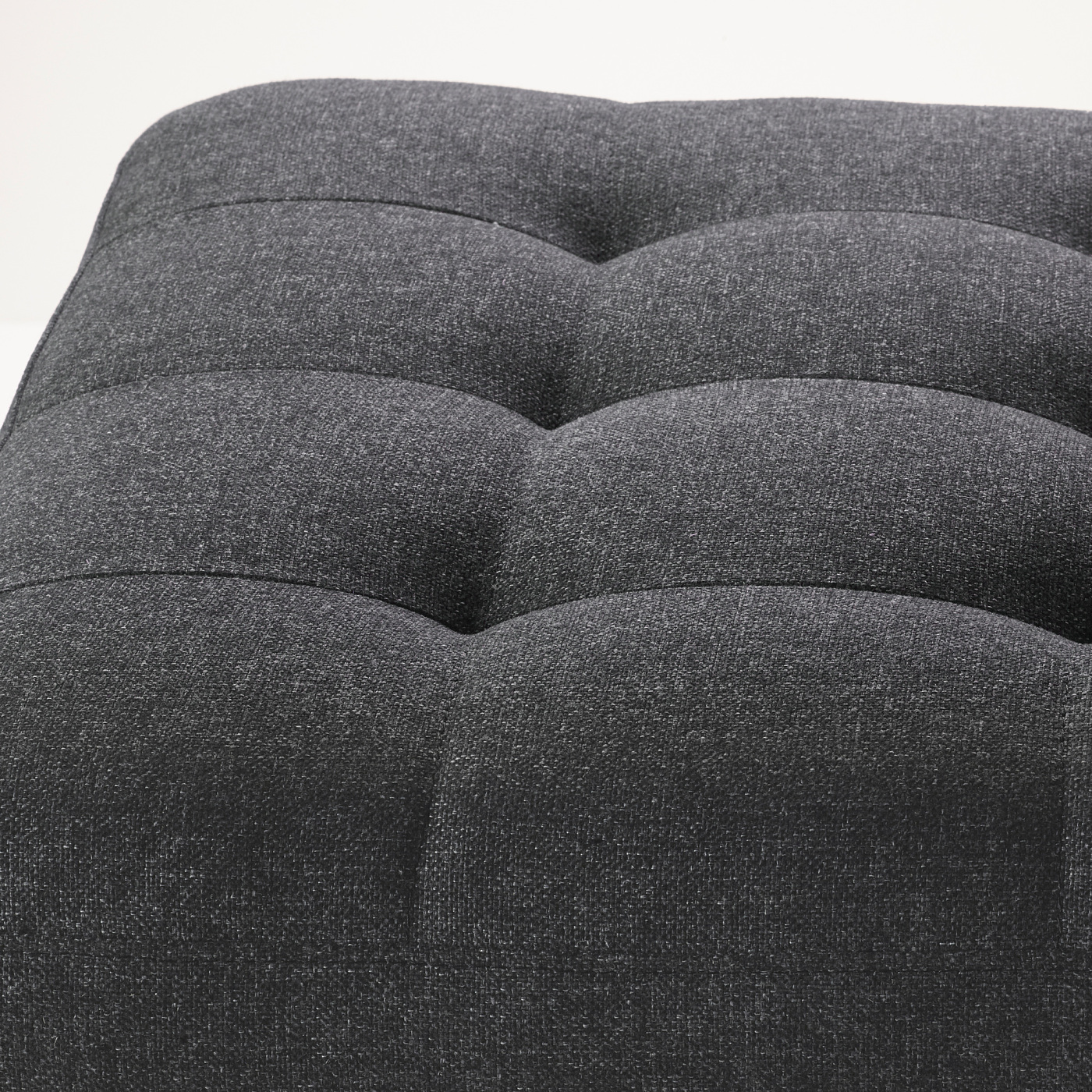 LANDSKRONA footstool Gunnared dark grey/metal - IKEA