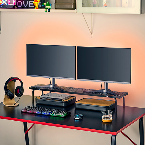 UTESPELARE gaming desk black - IKEA