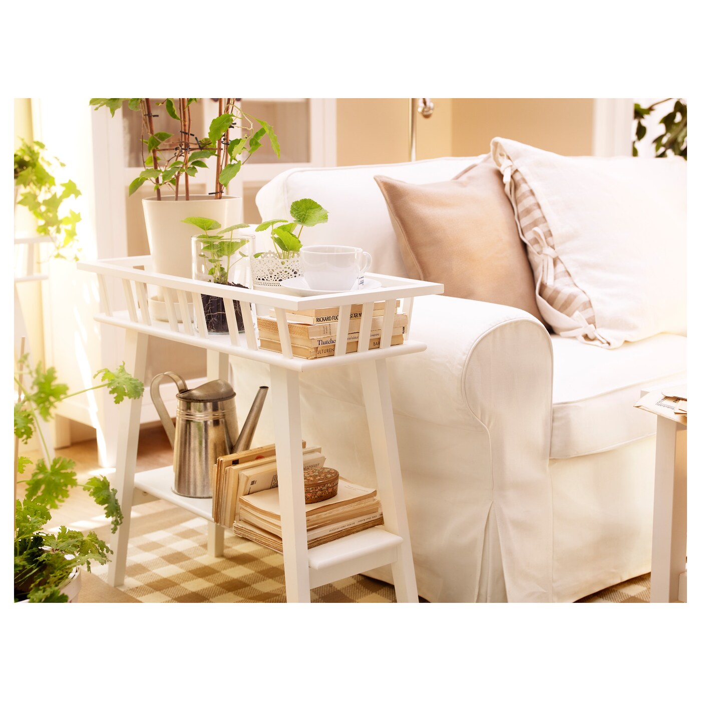 LANTLIV plant stand white - IKEA