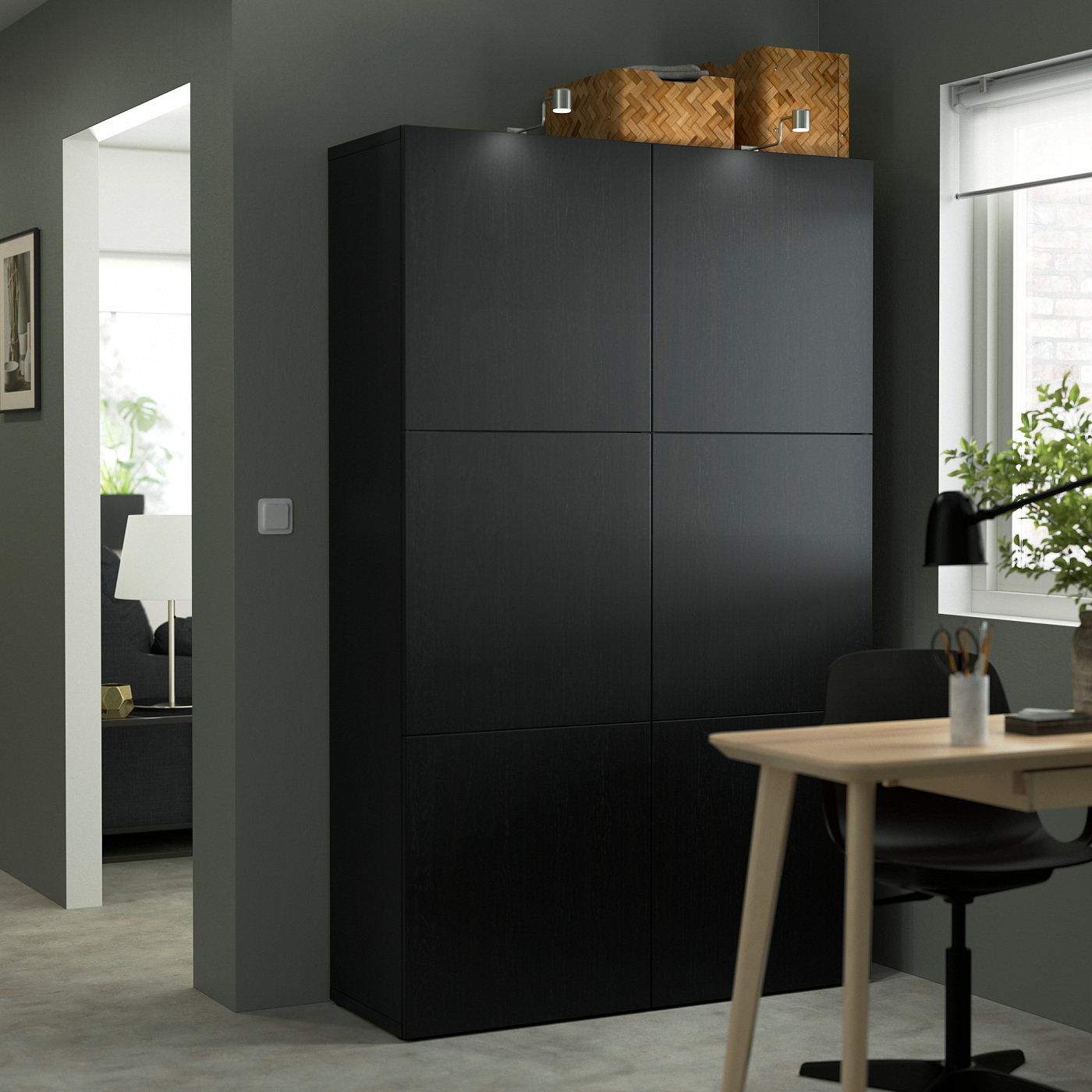 LAPPVIKEN door black-brown - IKEA