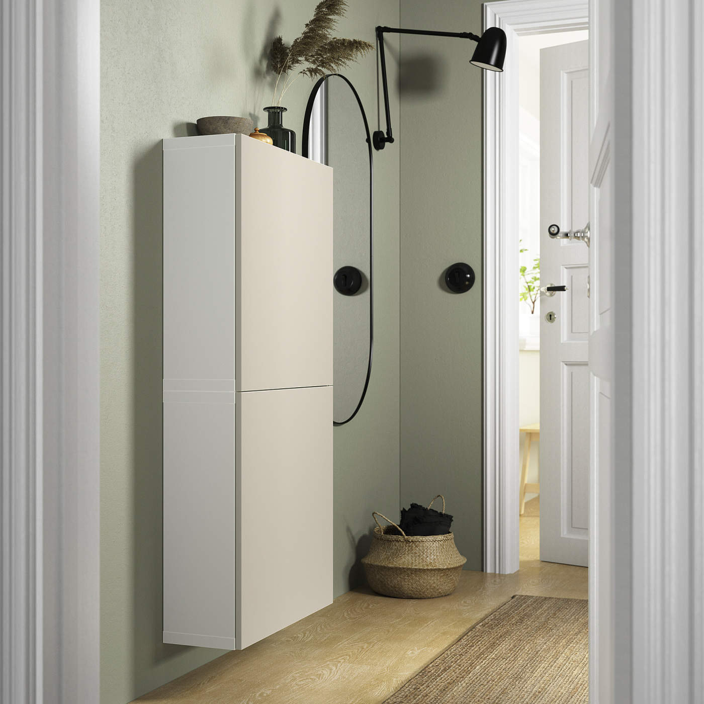 LAPPVIKEN door light grey-beige - IKEA