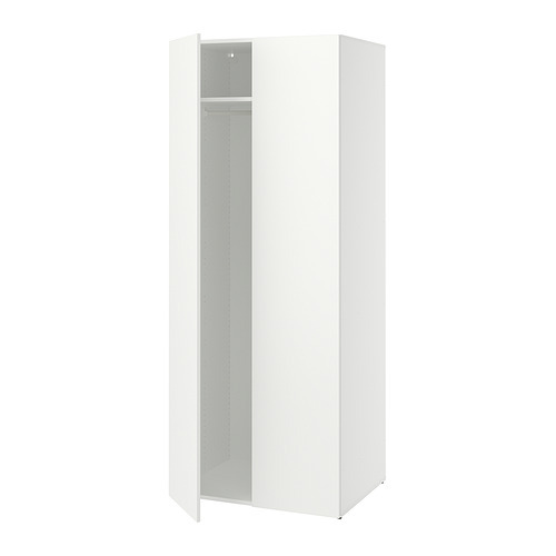 KLEPPSTAD wardrobe with 2 doors white - IKEA