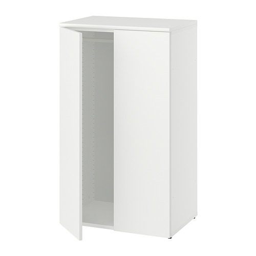 KLEPPSTAD wardrobe with 2 doors white - IKEA