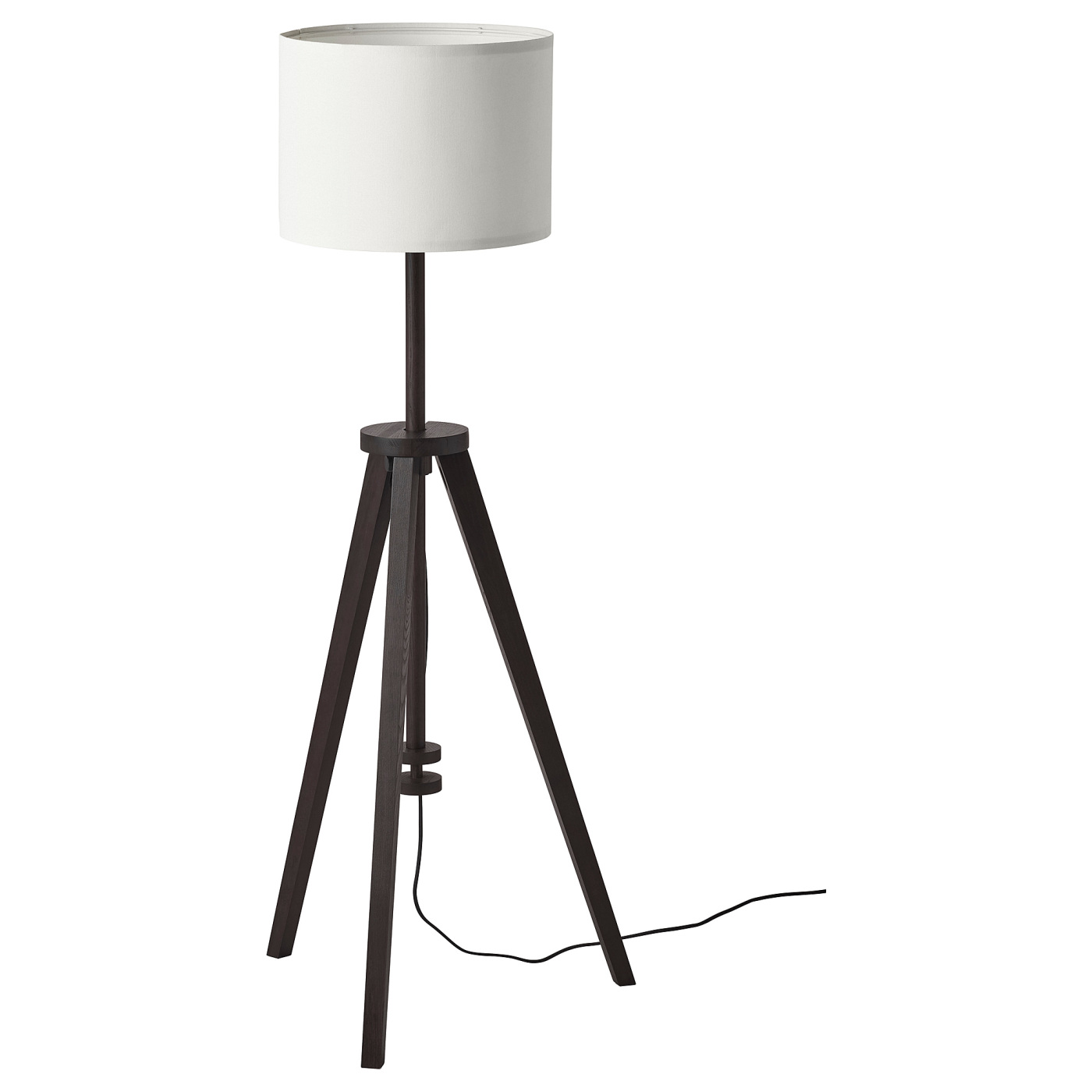 LAUTERS floor lamp brown ash/white - IKEA