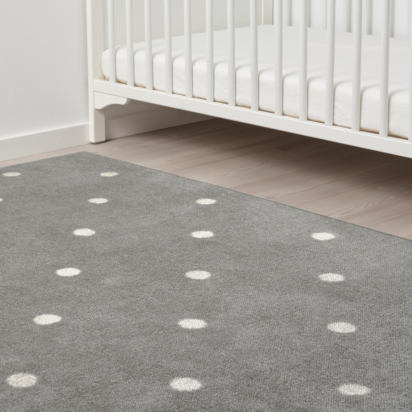 LEN rug dotted/grey - IKEA