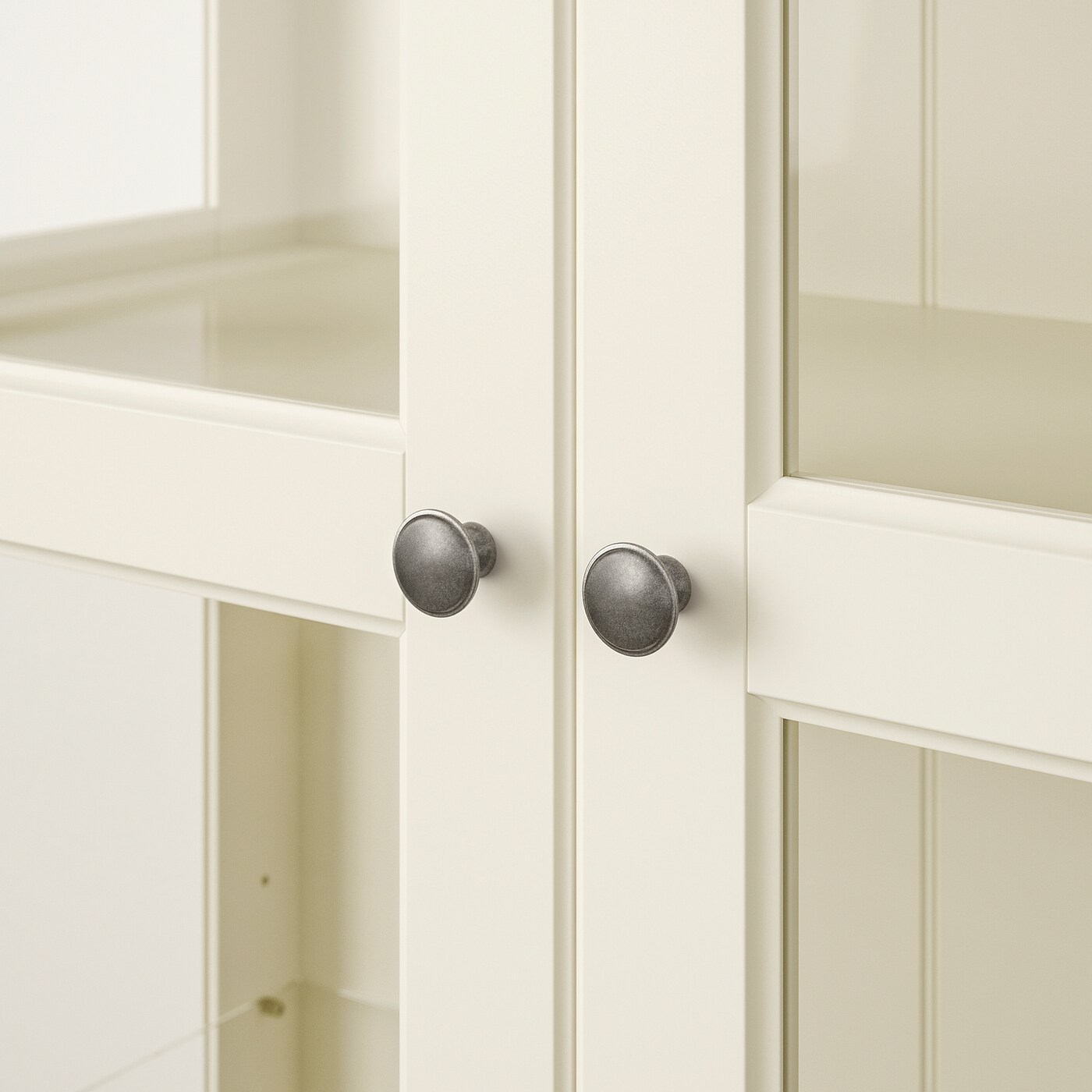 LIATORP glass door cabinet white IKEA
