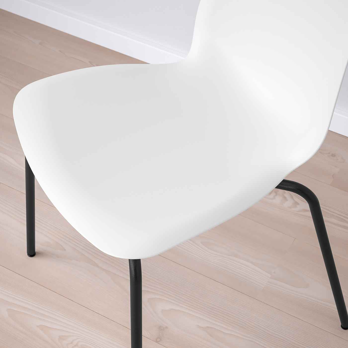 LIDÅS chair white/Sefast black - IKEA