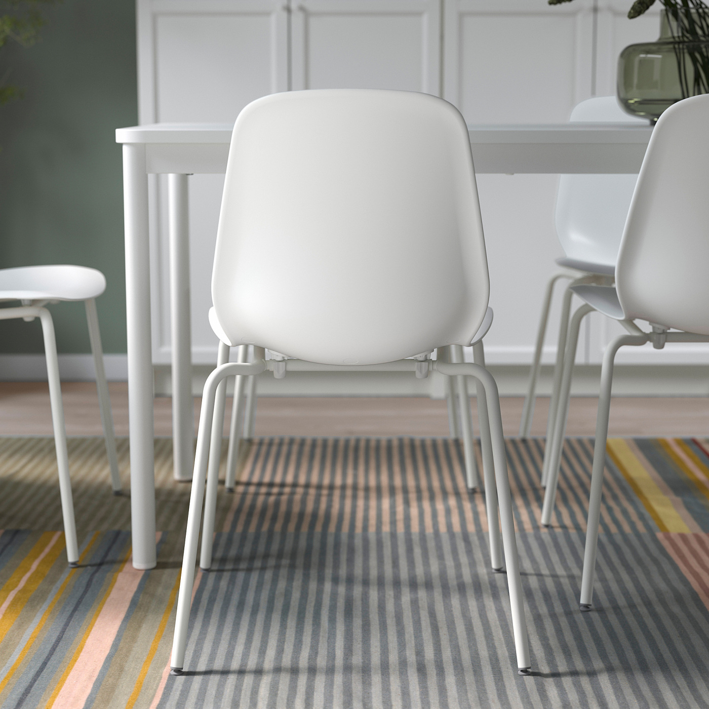 LIDÅS chair white/Sefast white - IKEA