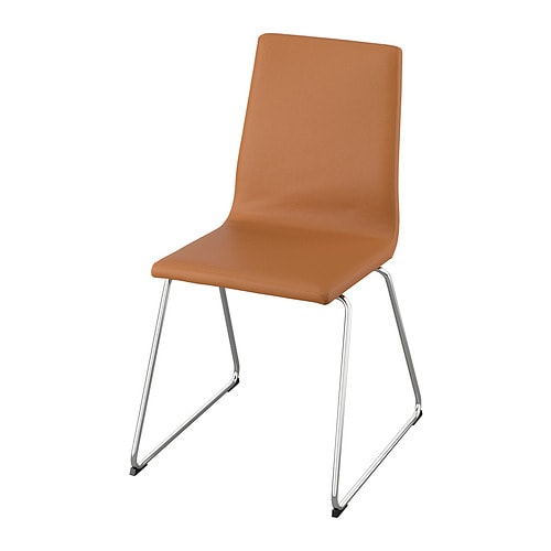 BERNHARD chair chrome-plated/Mjuk white - IKEA