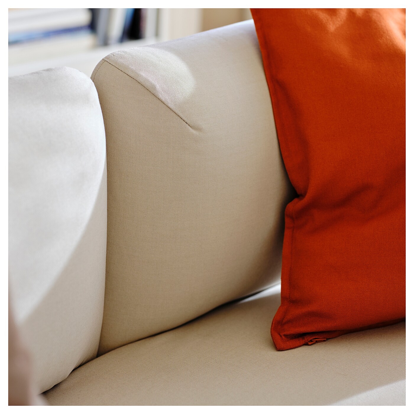 LILLEHEM 2-seat module Vissle/beige wood - IKEA