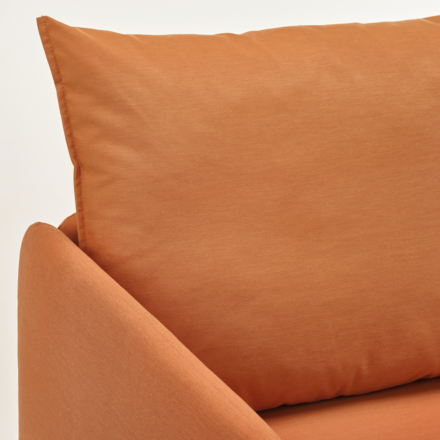 LINDÅKRA 2-seat sofa-bed Knisa bright orange - IKEA