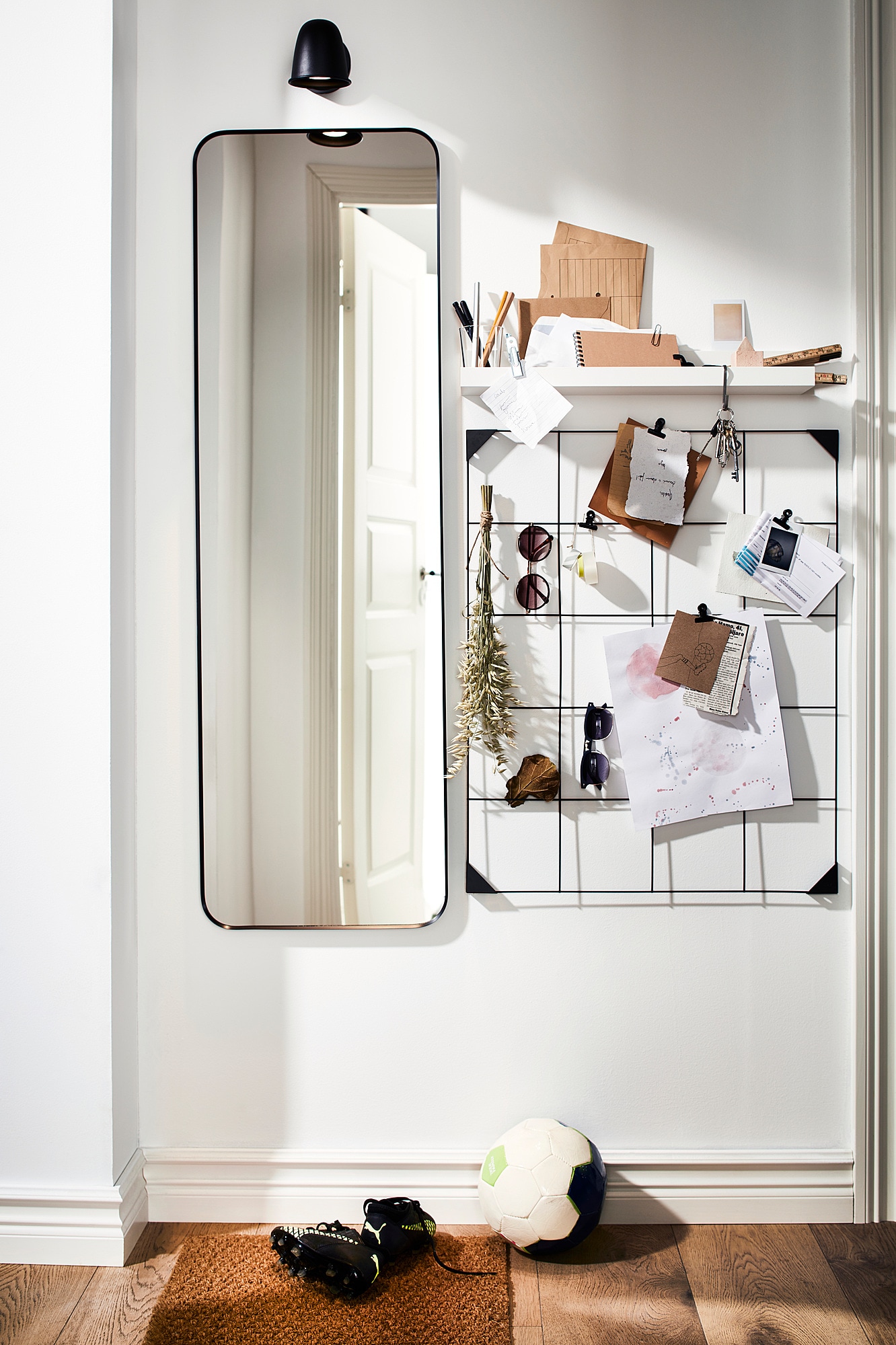 LINDBYN mirror black - IKEA