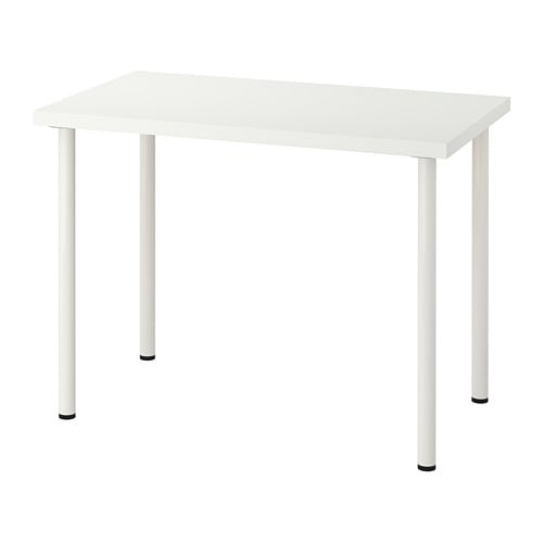 IKEA LINNMON テーブル 120x60 ホワイトOLOV脚4本セット LINNMON / OLOV desk white - IKEA