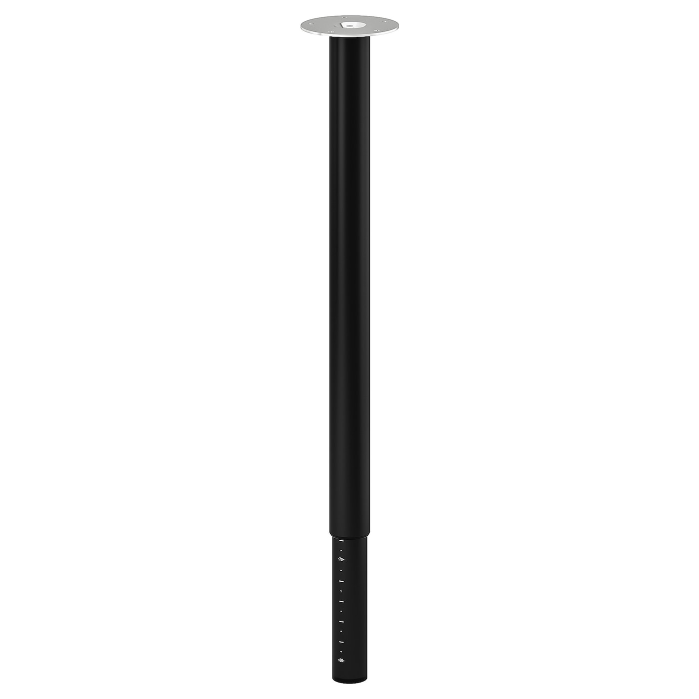 LINNMON / OLOV desk dark grey/black - IKEA