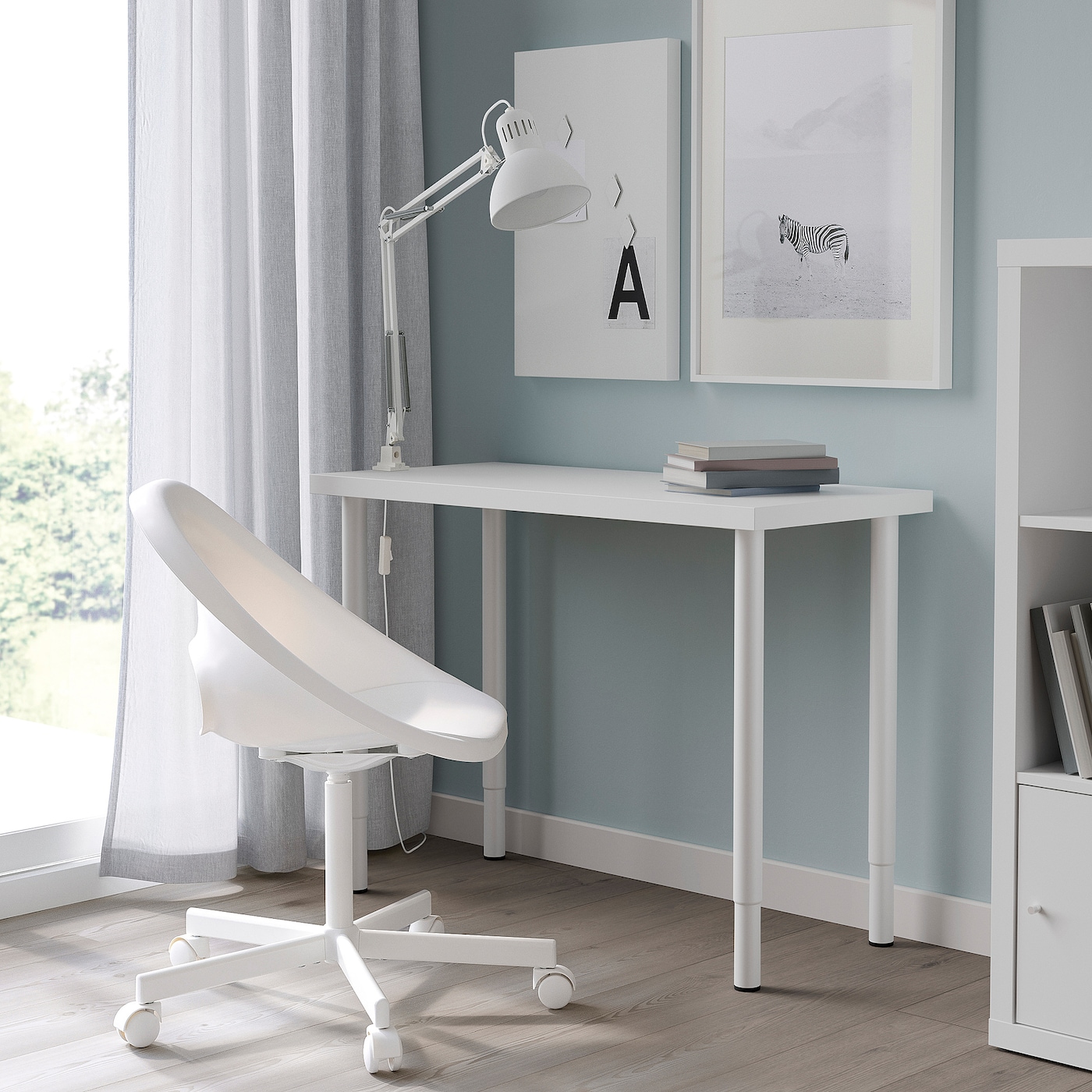 LINNMON / OLOV desk white - IKEA