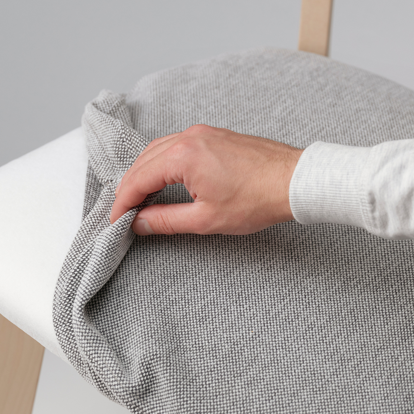 LISABO chair ash/Tallmyra white/black - IKEA