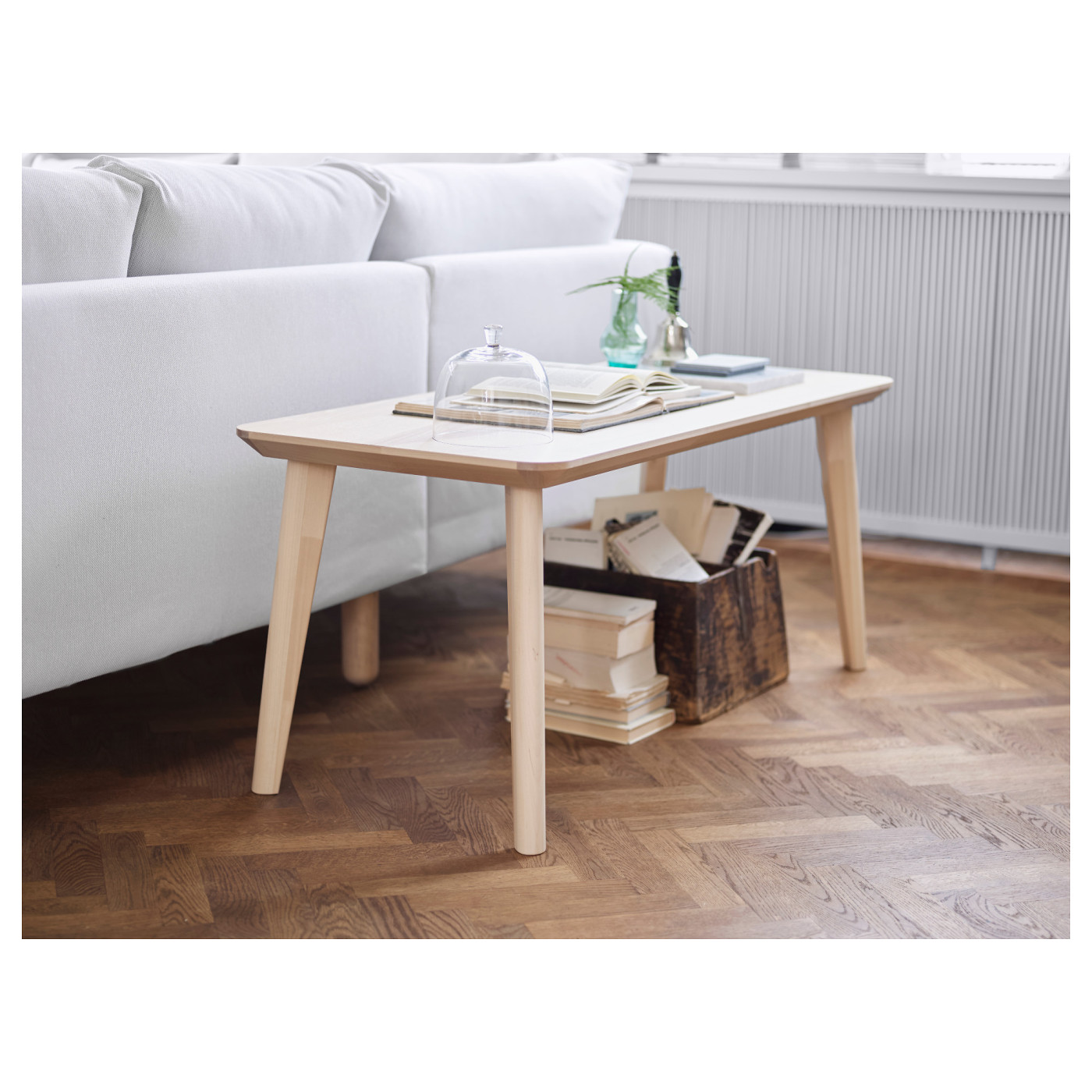 LISABO coffee table ash veneer - IKEA