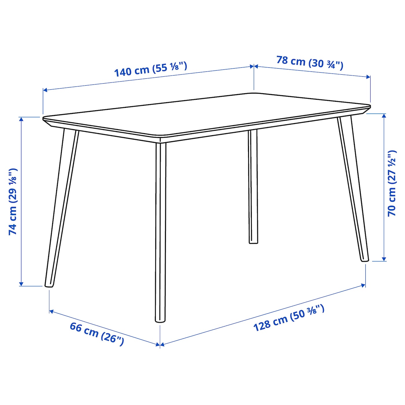 LISABO / IDOLF table and 4 chairs black/black - IKEA LISABO / IDOLF table and 4 chairs black/black - IKEA