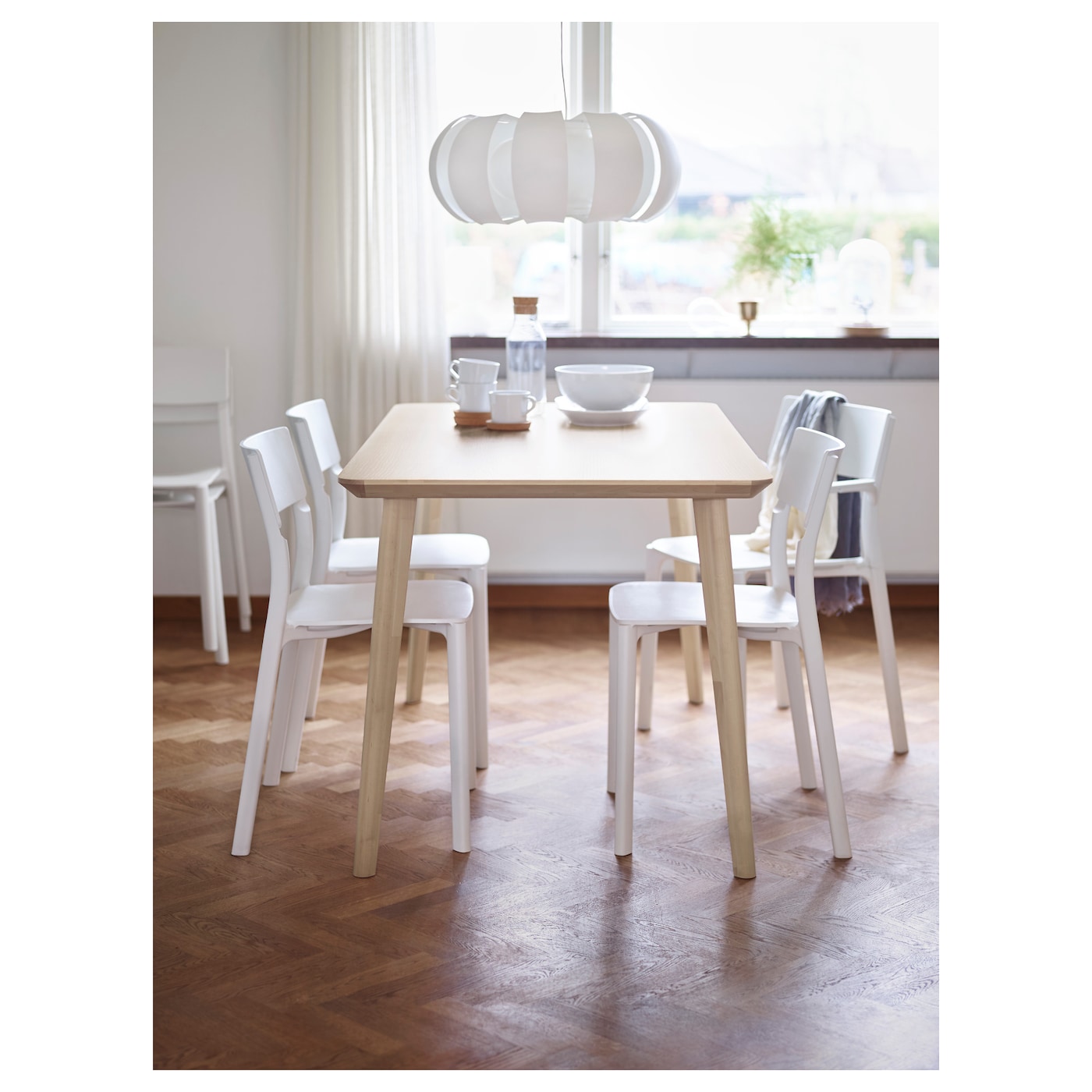 IKEA テリエ TERJE 4脚セット イケア 【IKEA】TERJE/テリエ 折りたたみチェア ブラウン