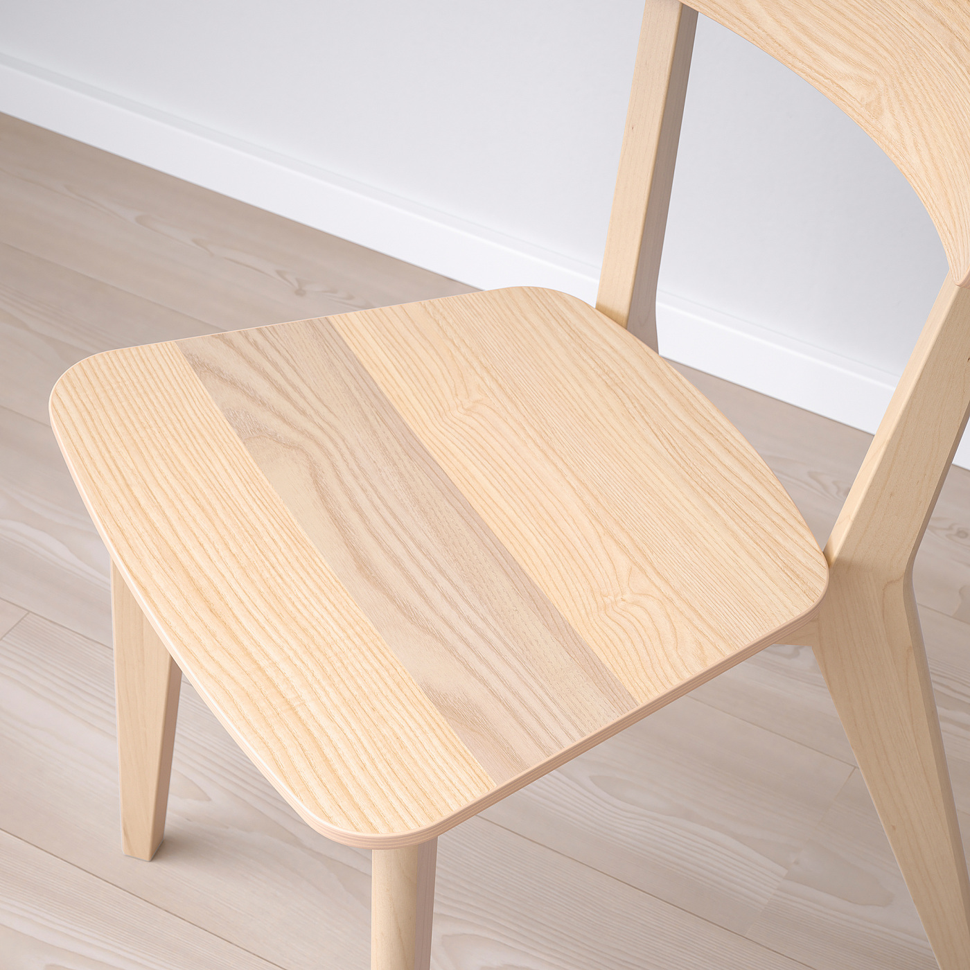 LISABO / LISABO table and 4 chairs ash veneer/ash - IKEA