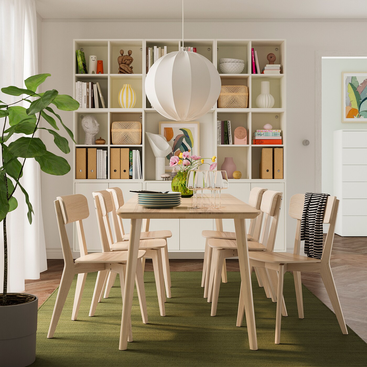 LISABO chair, ash - IKEA