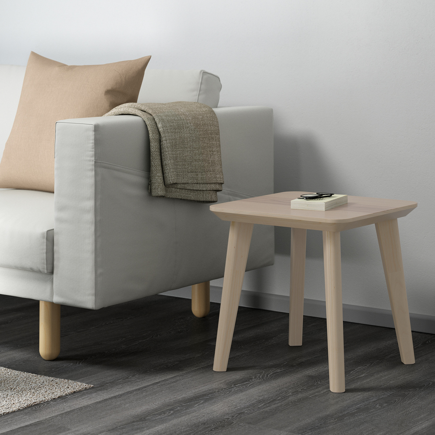 LISABO side table ash veneer - IKEA