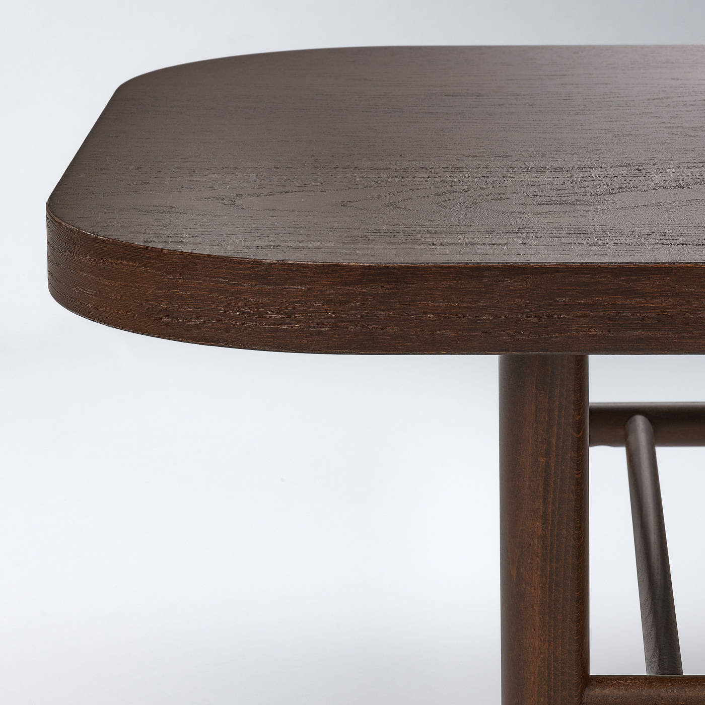 LISTERBY coffee table dark brown stained oak veneer - IKEA