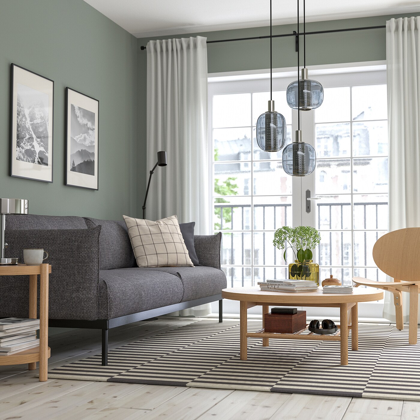 LISTERBY coffee table oak veneer - IKEA