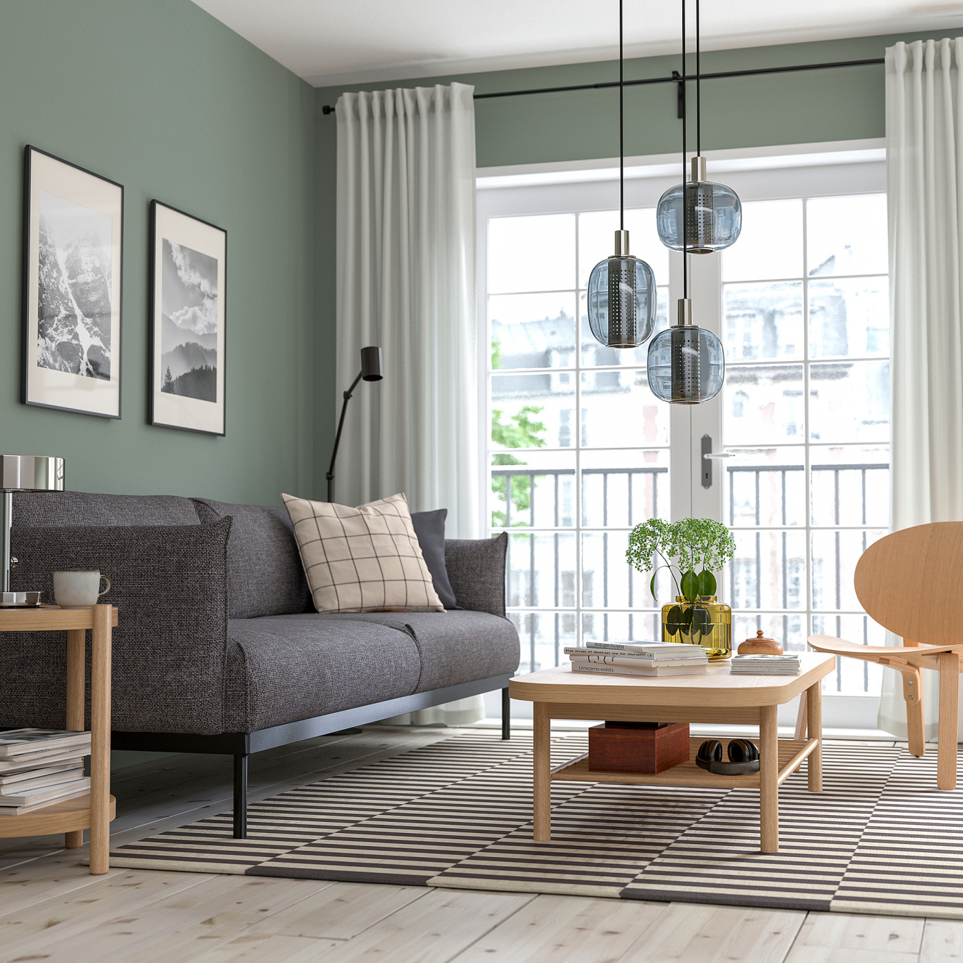 LISTERBY coffee table oak veneer - IKEA