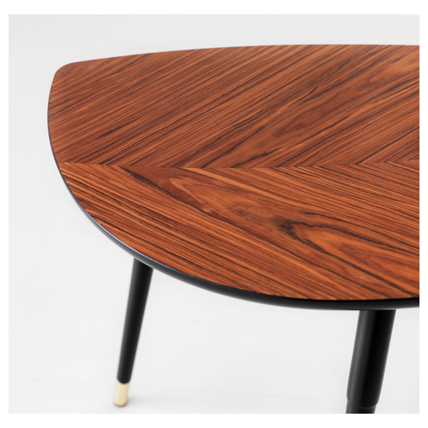 美品☆ IKEAイケア LÖVBACKEN サイドテーブル LÖVBACKEN ローヴバッケン サイドテーブル, オレンジ, 77x39 cm