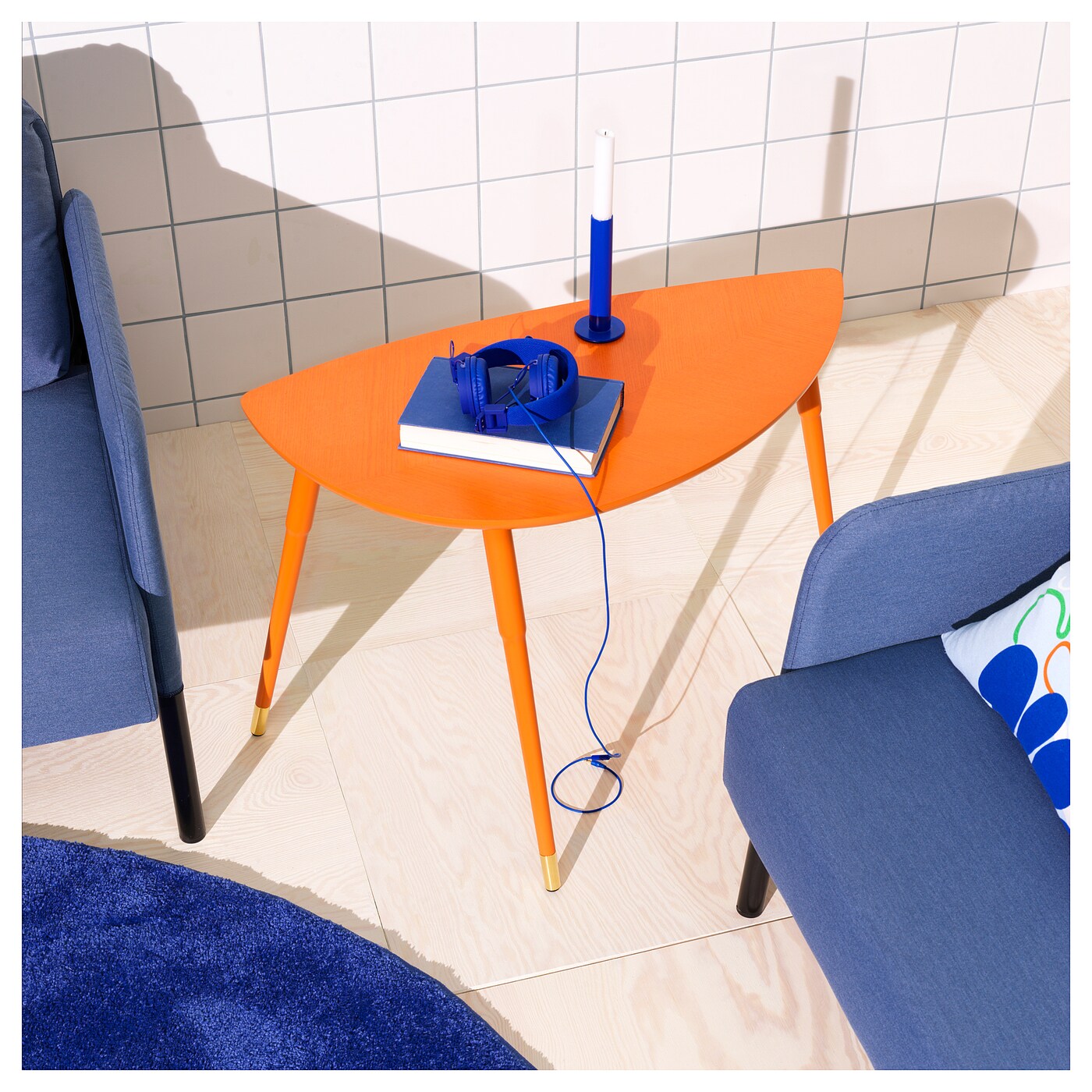 LOVBACKEN side table orange IKEA