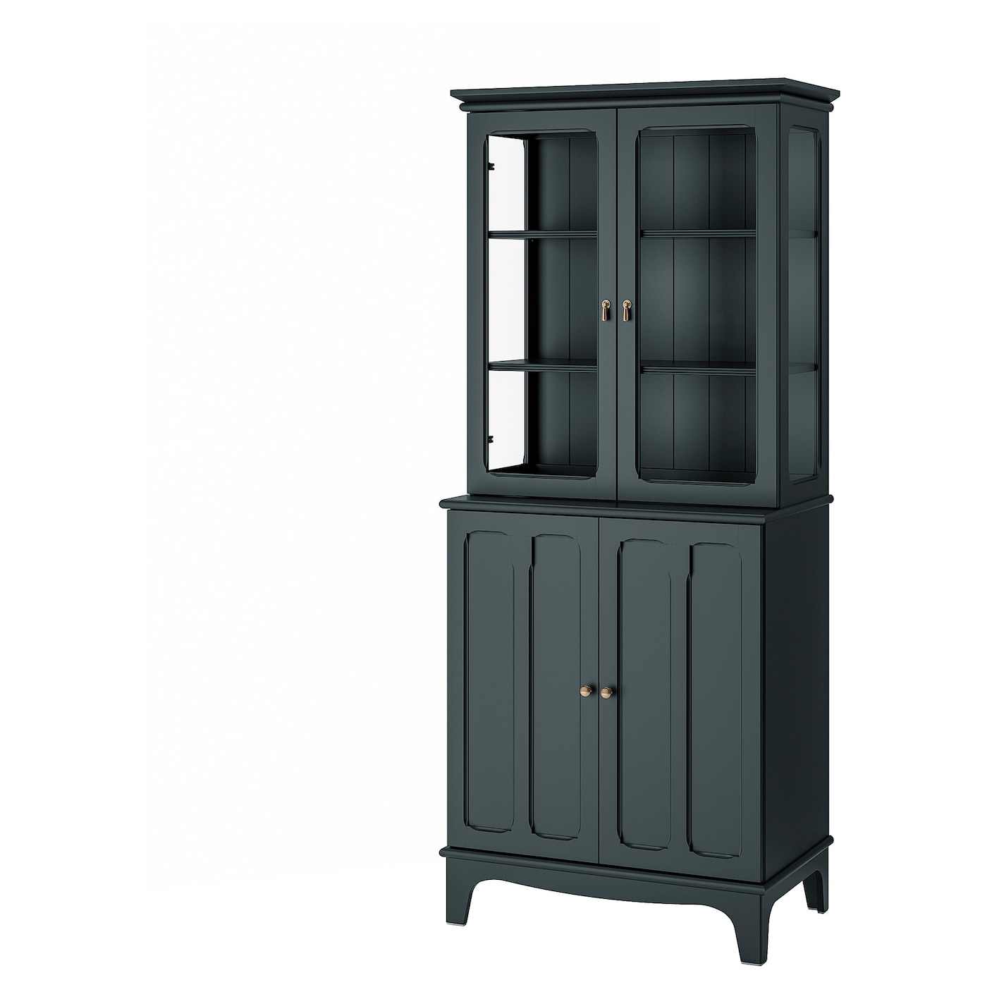 IKEA キャビネット LOMMARP グリーン LOMMARP cabinet, dark blue-green, 401/8x393/4