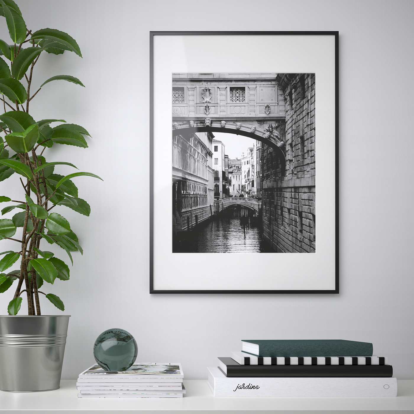 LOMVIKEN frame black - IKEA