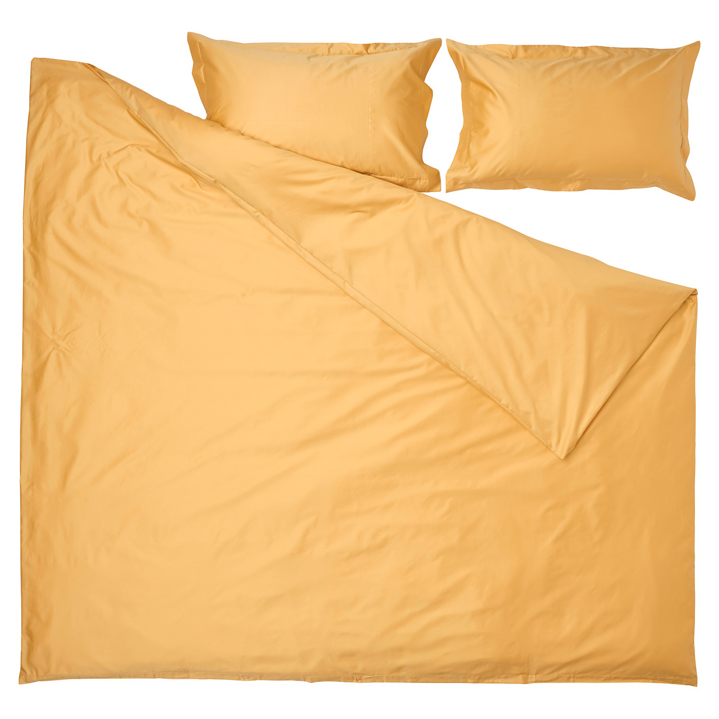 LUKTJASMIN ルクトヤスミン- 掛け布団カバー＆枕カバー3セット LUKTJASMIN duvet cover and 2 pillowcases yellow - IKEA