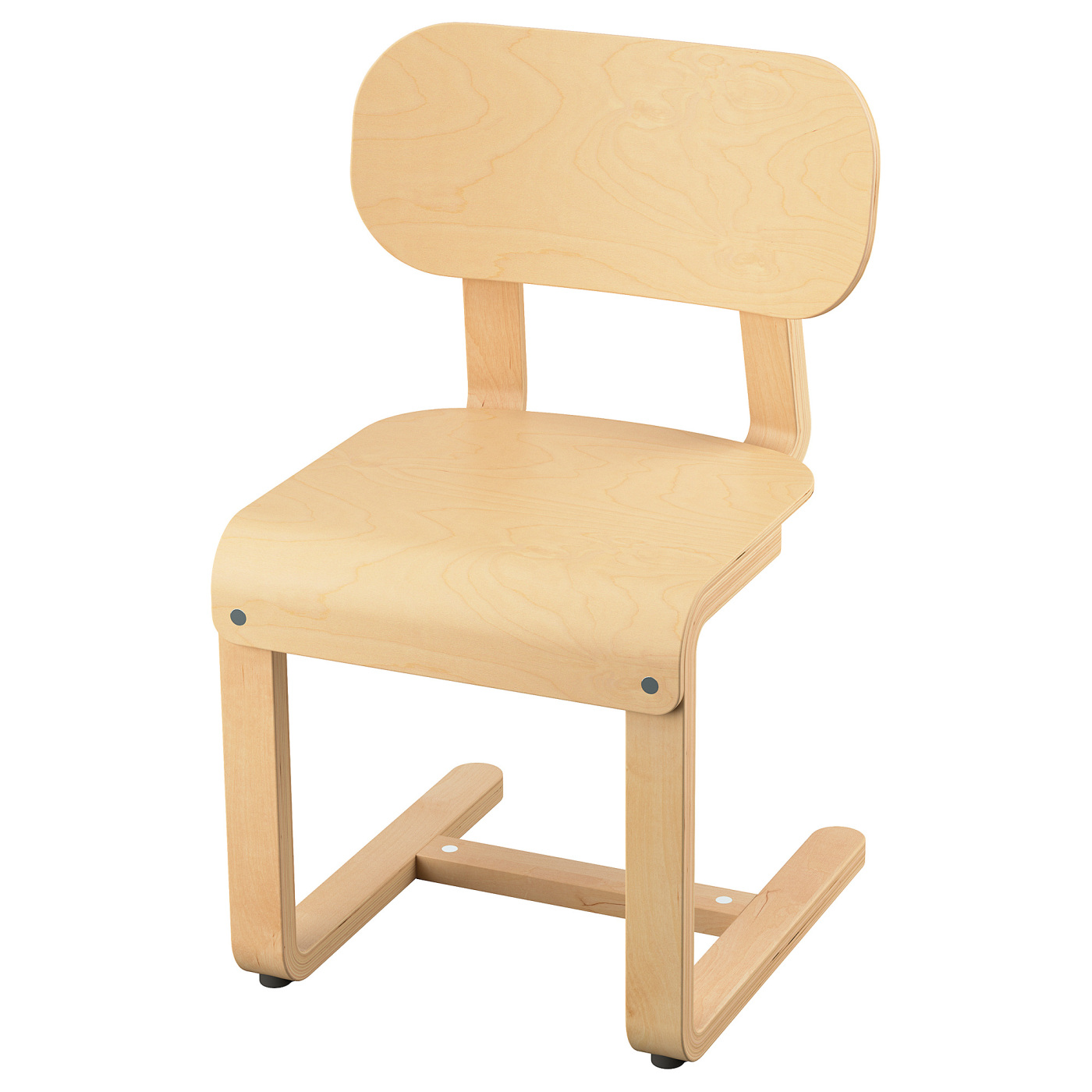 LYCKAN chair birch veneer - IKEA