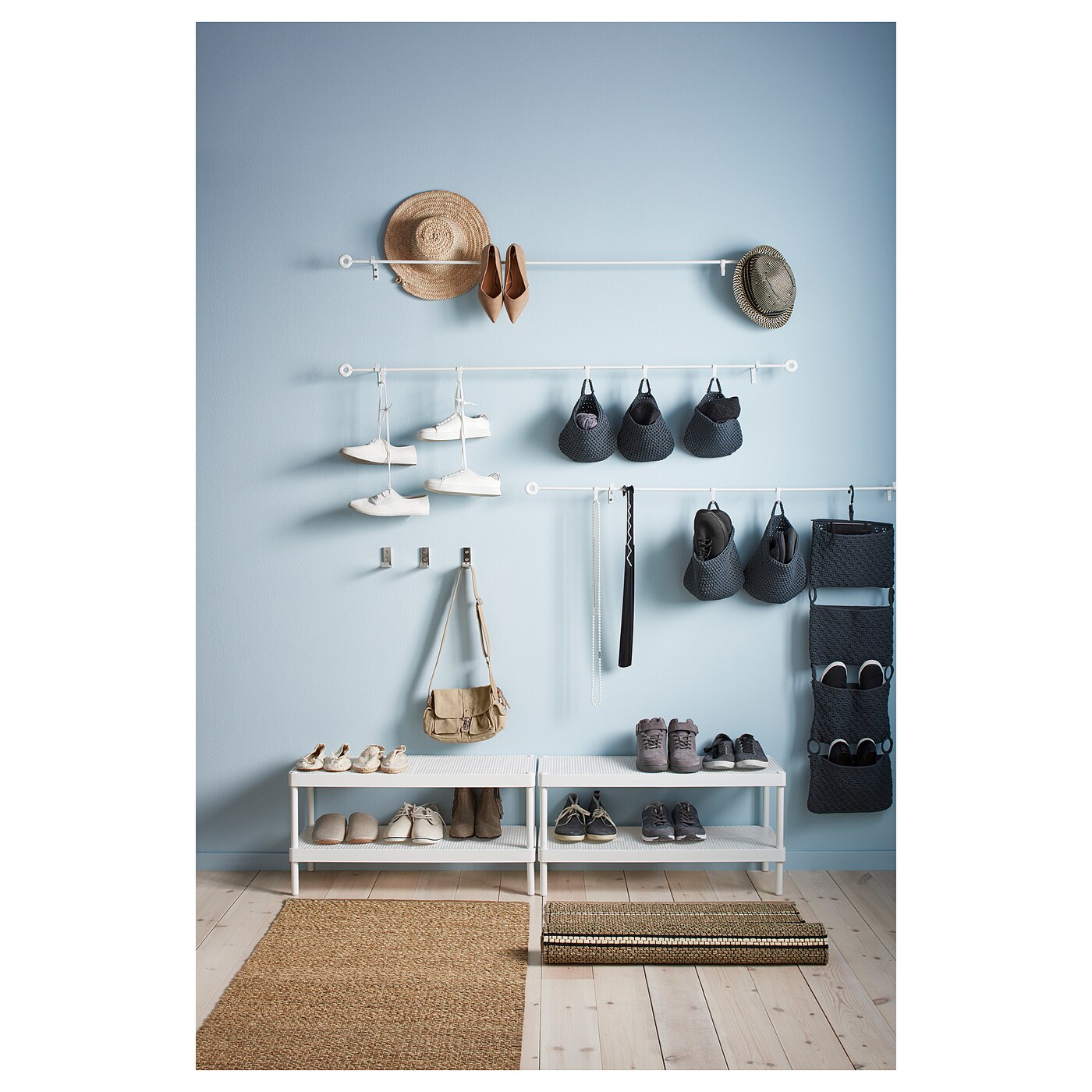 MACKAPAR shoe rack white IKEA