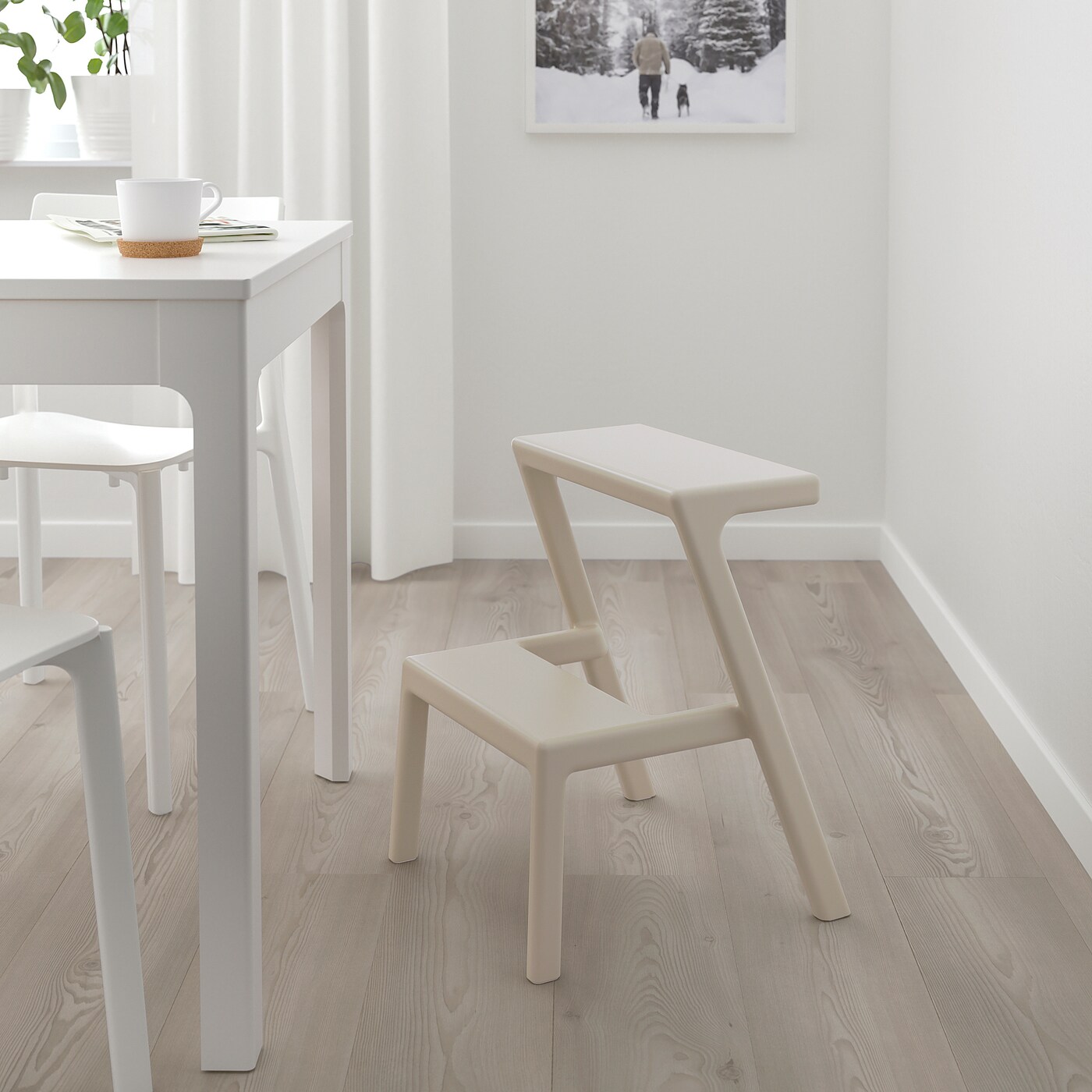 椅子 IKEA MASTERBY MÄSTERBY step stool beige - IKEA