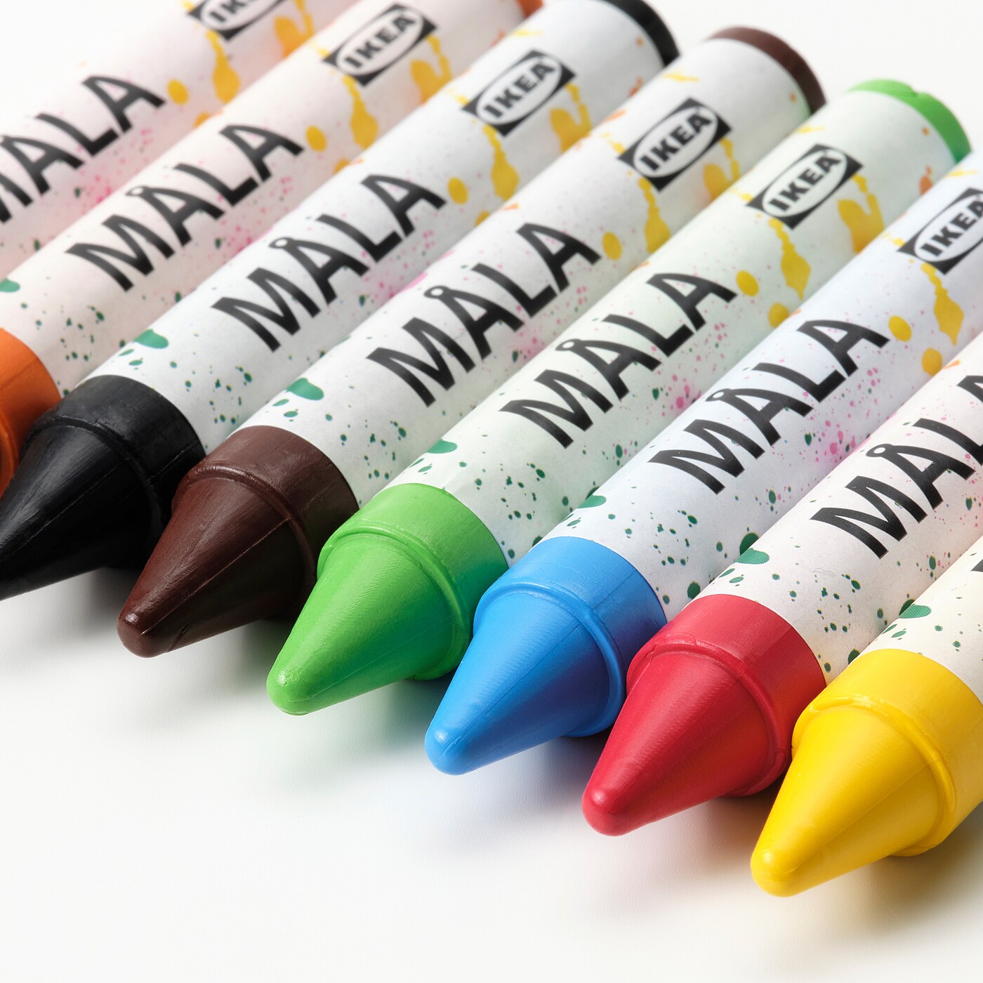 MÅLA wax crayon mixed colours - IKEA MÅLA wax crayon mixed colours - IKEA
