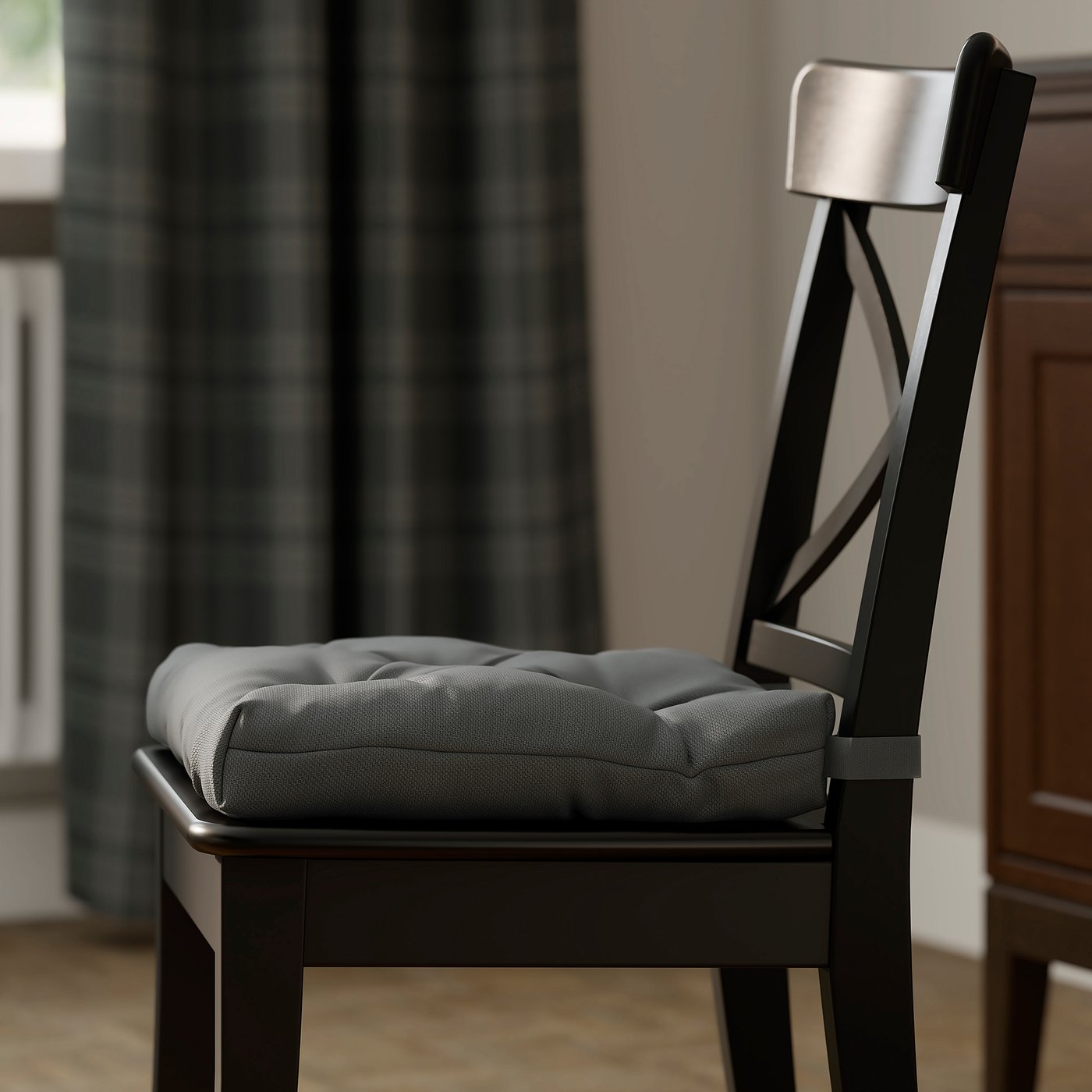 MALINDA chair cushion grey - IKEA