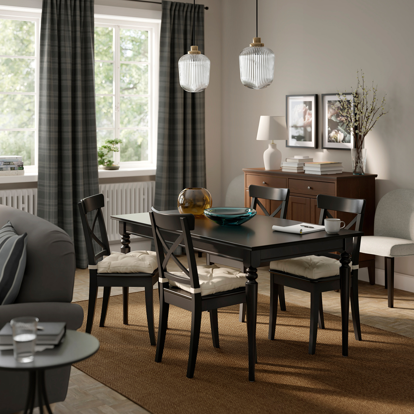 MALINDA chair cushion light beige - IKEA
