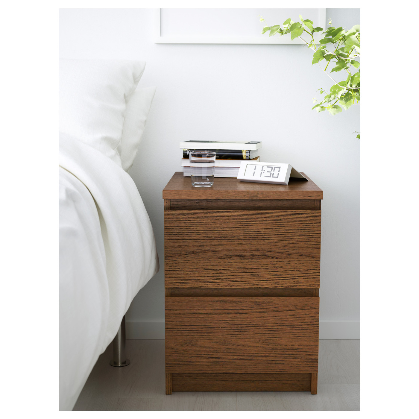 malm dresser brown stained ash veneer Maxi Dress  Classic Strap with Pockets Blush / XL/XXL