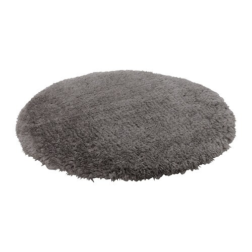LANGSTED rug, low pile yellow - IKEA