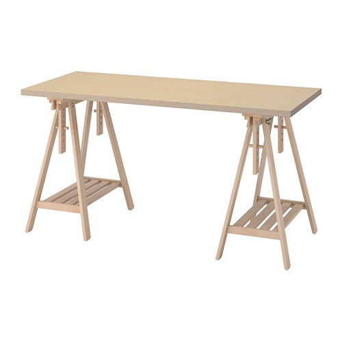 VEBJÖRN desk beige - IKEA
