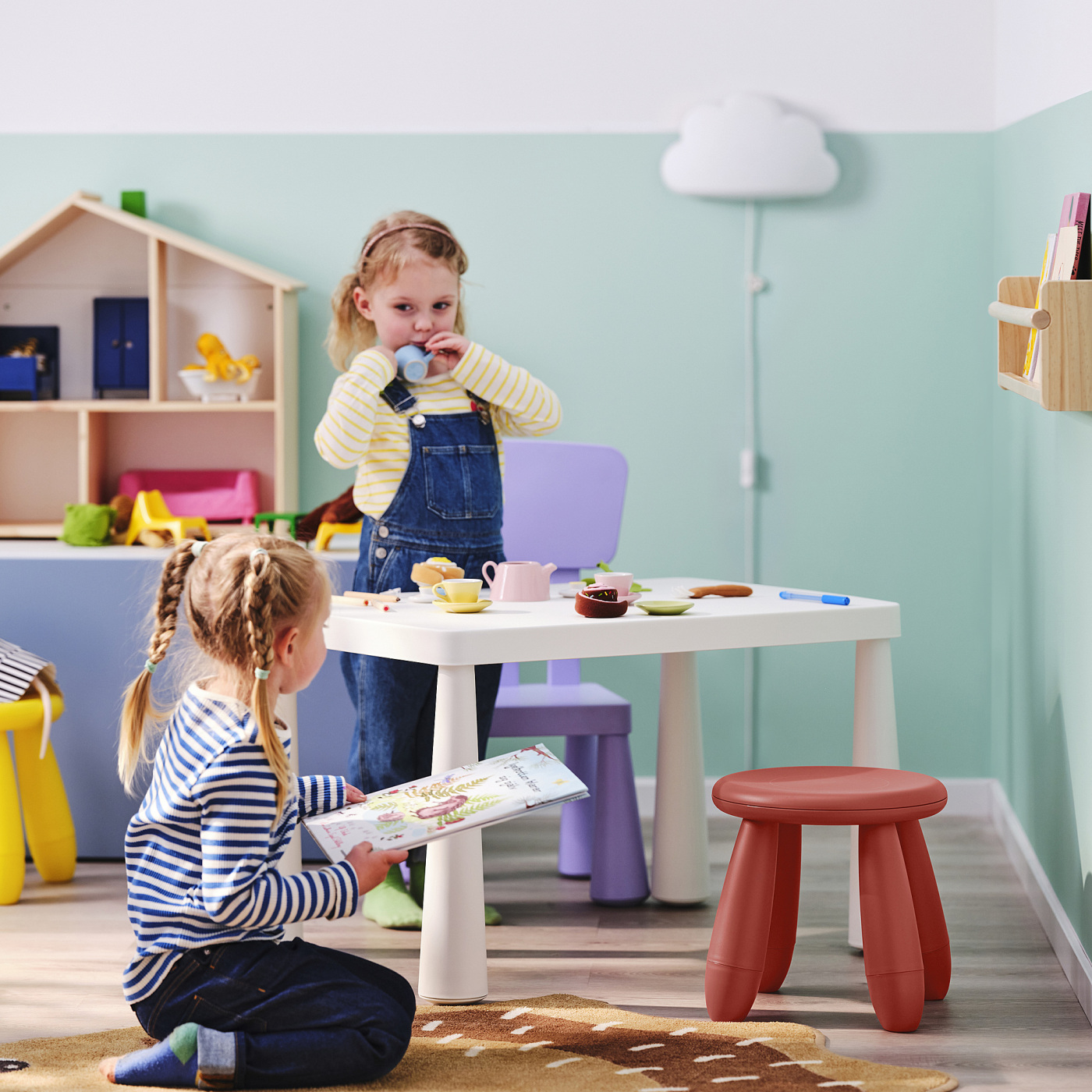 MAMMUT children's stool in/outdoor/red - IKEA MAMMUT children's stool in/outdoor/red - IKEA