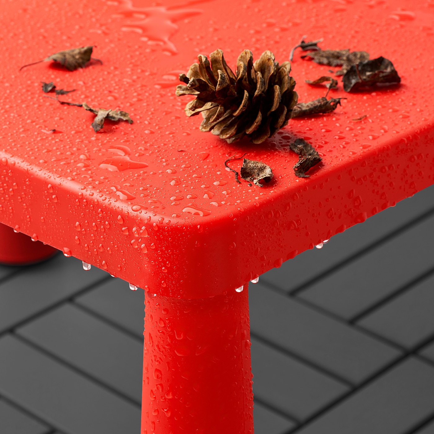 MAMMUT children s table in outdoor red IKEA