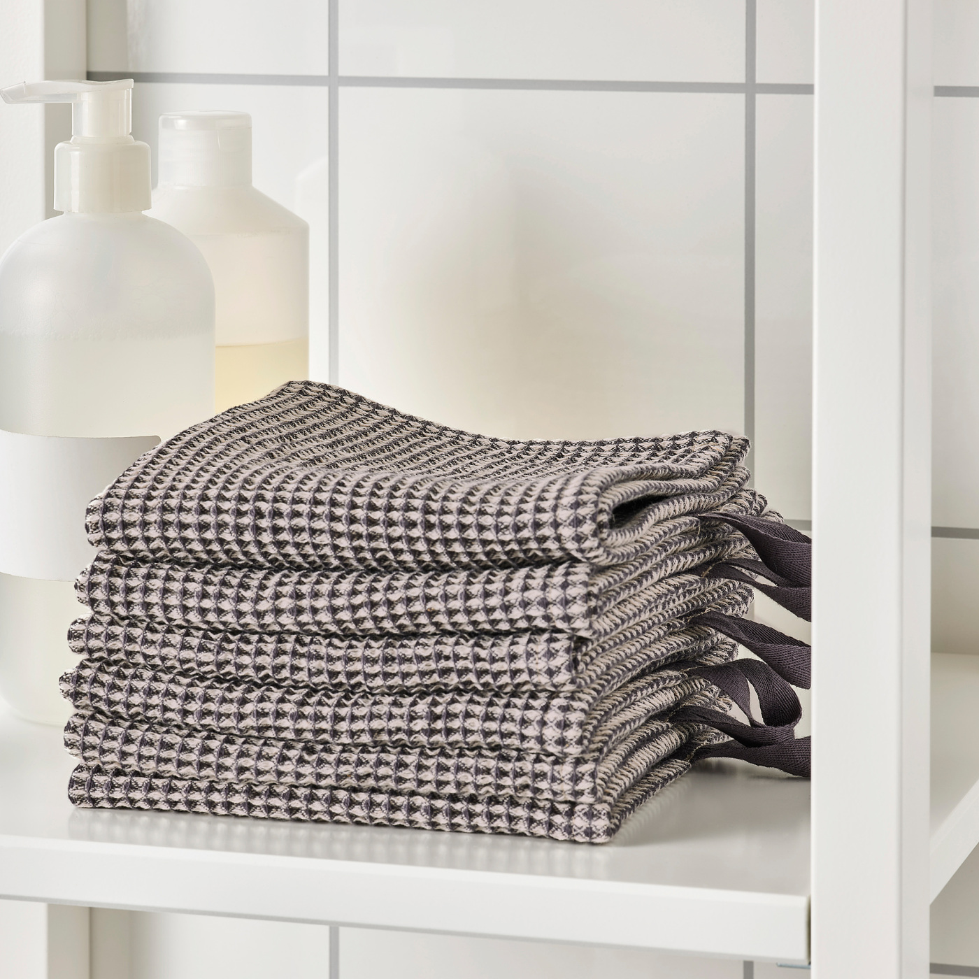 マリエル　IKEAタンス MARIATHERES dish-cloth grey/beige - IKEA